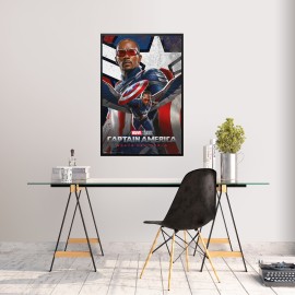 POSTER MARVEL CAPITAN AMERICA BRAVE NEW WORLD 2