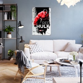POSTER MARVEL CAPITAN AMERICA BRAVE NEW WORLD HULK 2