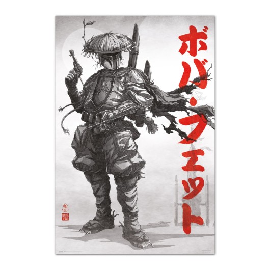 POSTER STAR WARS VISIONS BOBA FETT
