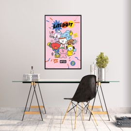 POSTER BT21 LETS DO IT 2