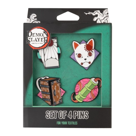 SET DE 4 PINS DEMON SLAYER