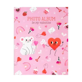 ALBUM FOTO SOFT 96 BOLSILLOS 13X20 CM BE MY VALENTINE