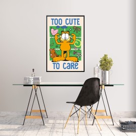 POSTER GARFIELD TOO CUTE TO CARE 2