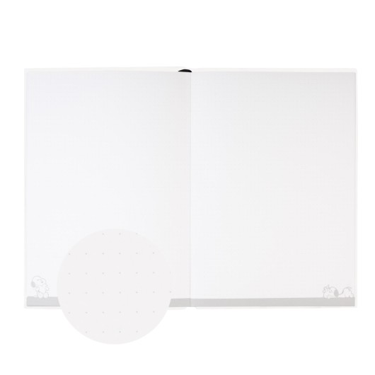 CUADERNO PREMIUM A5 TAPA FELPA SNOOPY