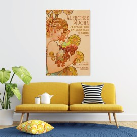 POSTER ALPHONSE MUCHA F CHAMPENOIS 2