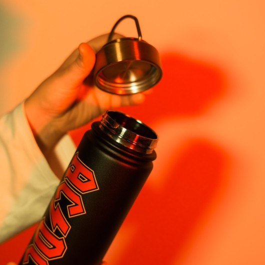 BOTELLA METALICA HOT&COLD 550ML AC/DC