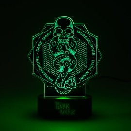 LAMPARA LED DE MESA HARRY POTTER MARCA TENEBROSA