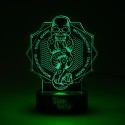 LAMPARA LED DE MESA HARRY POTTER MARCA TENEBROSA