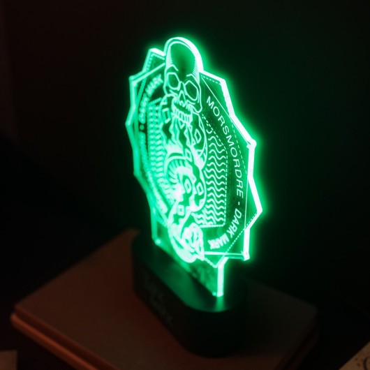 LAMPARA LED DE MESA HARRY POTTER MARCA TENEBROSA