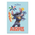 POSTER DISNEY STITCH LIVE ACTION ALOHA