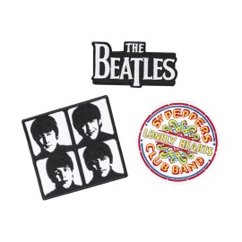SET DE 3 PARCHES THE BEATLES