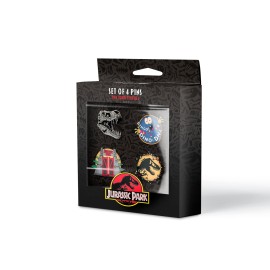 SET DE 4 PINS JURASSIC PARK 2
