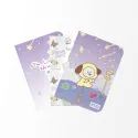 PACK 3 CUADERNOS A6 BT21 THE JOURNEY CHIMMY