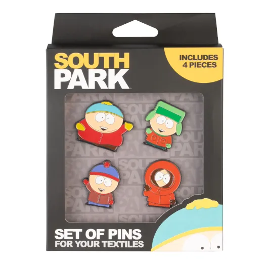 SET DE 4 PINS SOUTH PARK