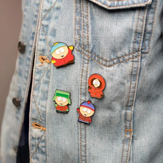 SET DE 4 PINS SOUTH PARK