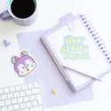 PACK 2 PEGATINAS VINILO BT21 THE JOURNEY MANG