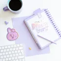 PACK 2 PEGATINAS VINILO BT21 THE JOURNEY COOKY