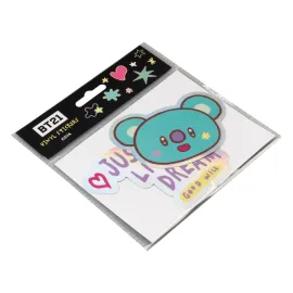 PACK 2 PEGATINAS VINILO BT21 THE JOURNEY KOYA 2