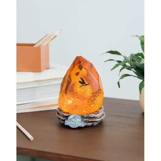 LAMPARA JURASSIC PARK AMBER