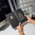 CUADERNO PREMIUM A5 CON BOLIGRAFO SABLE DE LUZ STAR WARS DARTH VADER