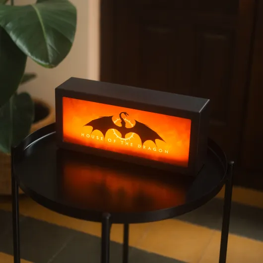 LAMPARA JUEGO DE TRONOS LA CASA DEL DRAGON - TARGARYEN