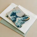 PACK 3 CUADERNOS A6 LA GRAN OLA DE KANAGAWA HOKUSAI