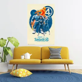 POSTER MARVEL LOS CUATRO FANTASTICOS 2