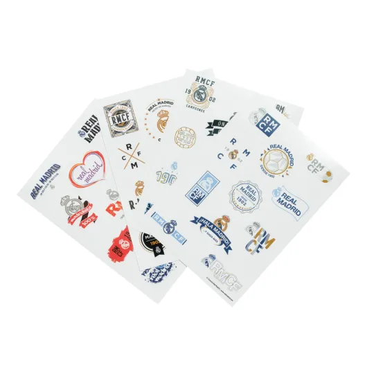 PEGATINAS REUTILIZABLES REAL MADRID