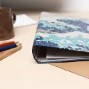 CARPETA 2 ANILLAS LA GRAN OLA DE KANAGAWA HOKUSAI