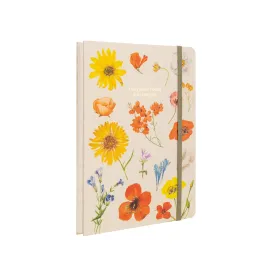 CUADERNO COSIDO A5 COLORFUL FLOWERS KOKONOTE
