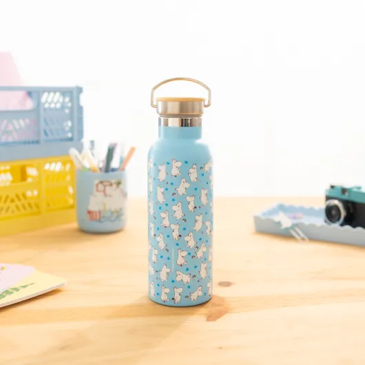 BOTELLA METALICA CON ASA MOOMIN