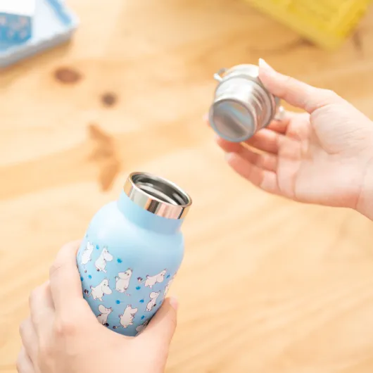 BOTELLA METALICA CON ASA MOOMIN