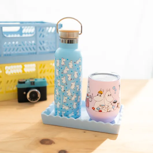 BOTELLA METALICA CON ASA MOOMIN
