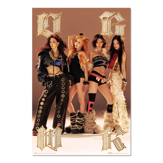 POSTER AESPA DIRTY WORK