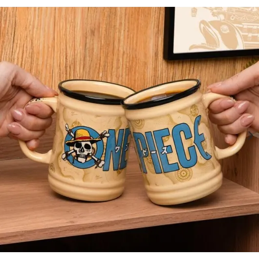 TAZA JOLLY ROGER ONE PIECE