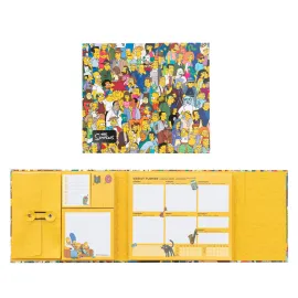 PLANIFICADOR SEMANAL CON NOTAS ADHESIVAS THE SIMPSONS