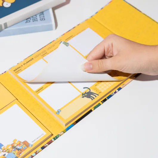 PLANIFICADOR SEMANAL CON NOTAS ADHESIVAS THE SIMPSONS