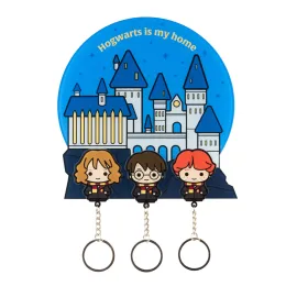 COLGADOR DE LLAVES CON LLAVERO HARRY POTTER