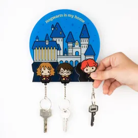 COLGADOR DE LLAVES CON LLAVERO HARRY POTTER 2