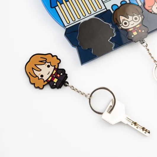 COLGADOR DE LLAVES CON LLAVERO HARRY POTTER