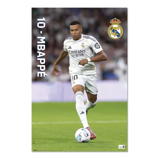 POSTER REAL MADRID 2025/2026 MBAPPE