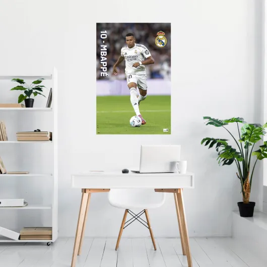 POSTER REAL MADRID 2025/2026 MBAPPE