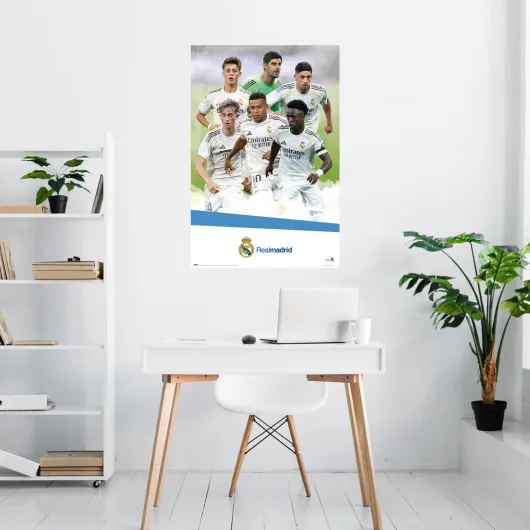 POSTER REAL MADRID 2025/2026 GRUPO