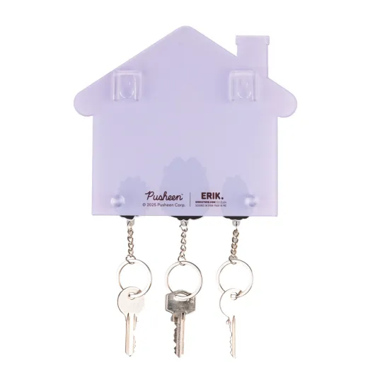 COLGADOR DE LLAVES CON LLAVERO PUSHEEN