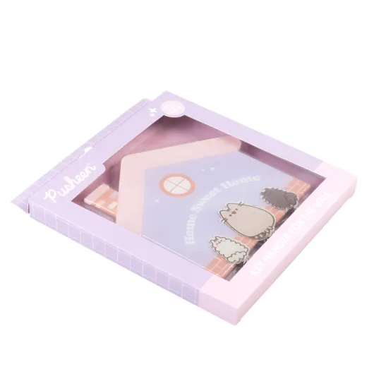 COLGADOR DE LLAVES CON LLAVERO PUSHEEN