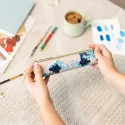 SET ESTUCHE CON BOLIGRAFO Y LAPIZ HOKUSAI