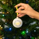 SET DE 4 BOLAS DE NAVIDAD REAL MADRID