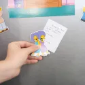 SET DE IMANES TROQUELADOS THE SIMPSONS FAMILIA