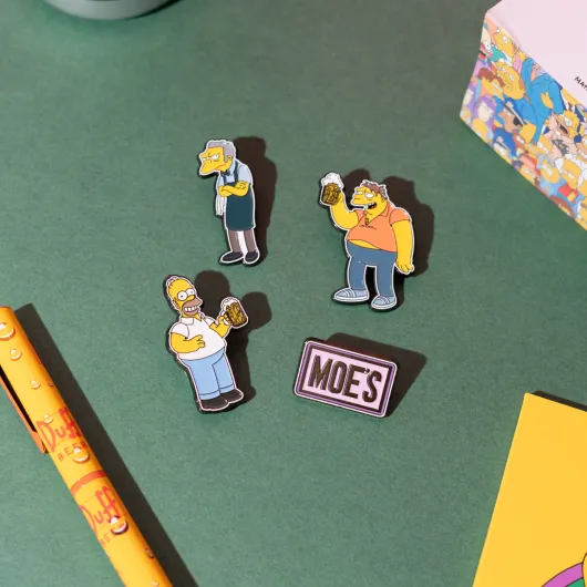 SET DE 4 PINS THE SIMPSONS TABERNA DE MOE