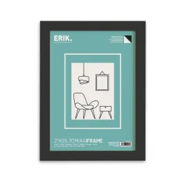MARCO A4 29,7 x 21 CM MDF NEGRO